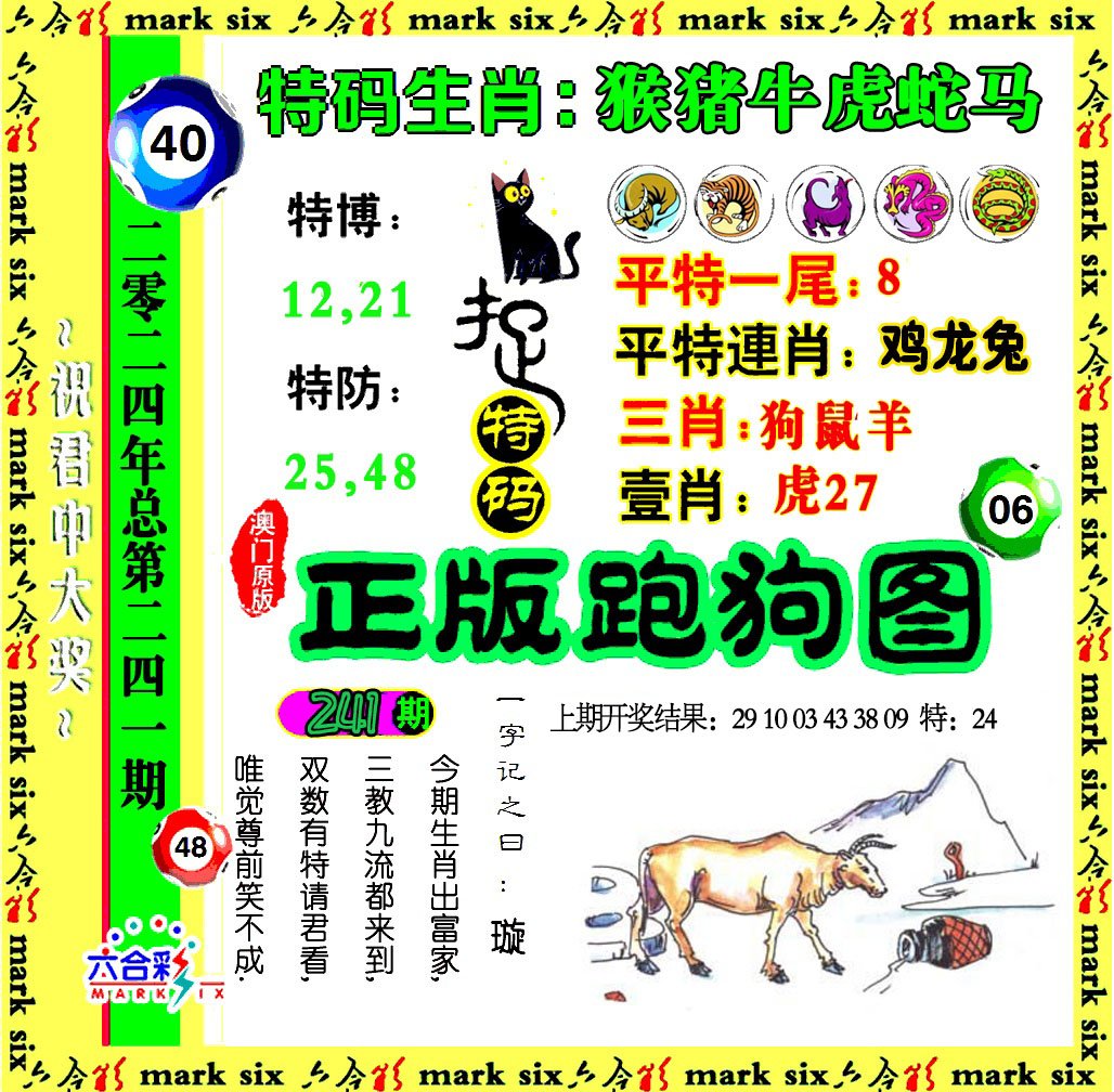 2024241期正版跑狗图