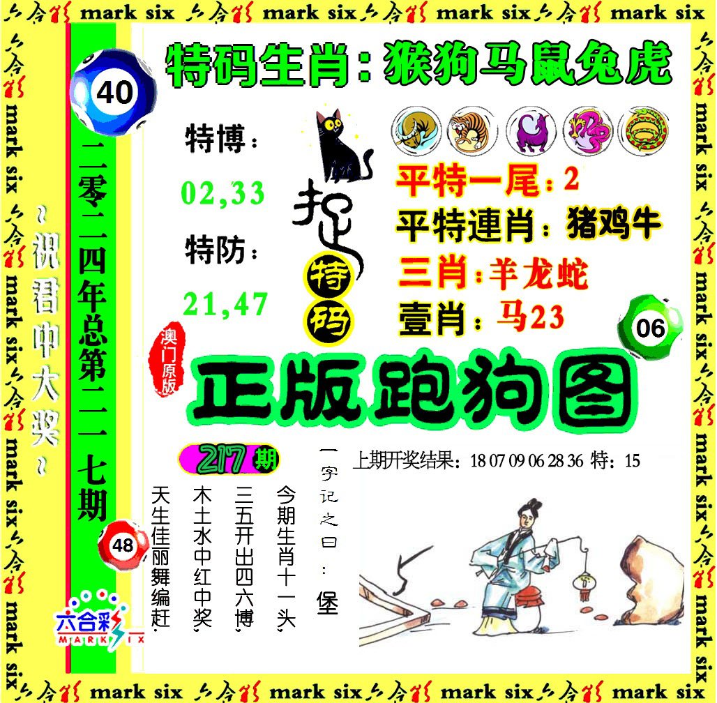 2024217期正版跑狗图