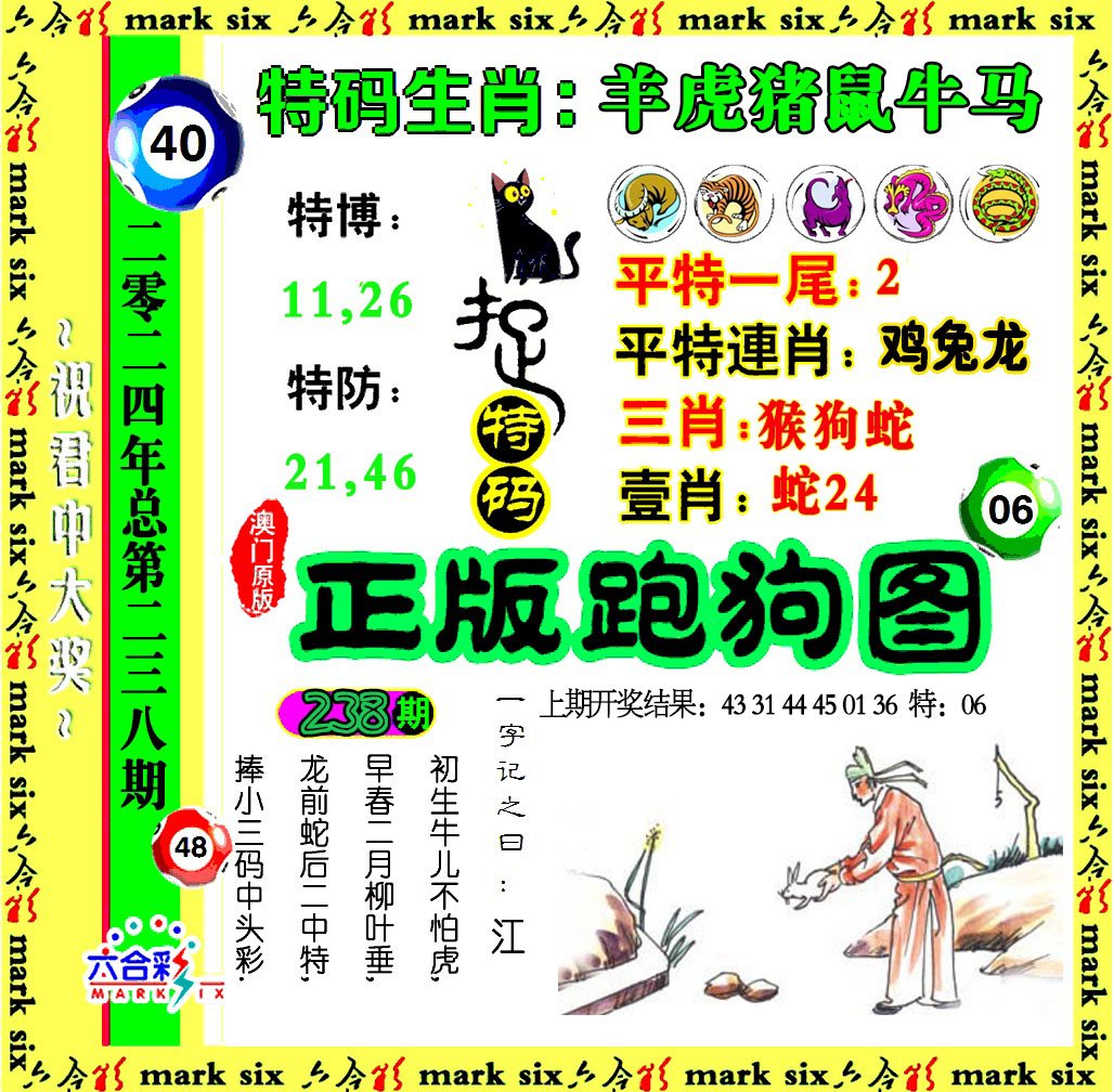 2024238期正版跑狗图