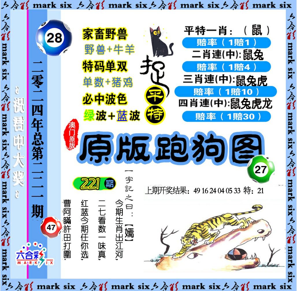 2024221期原版跑狗图