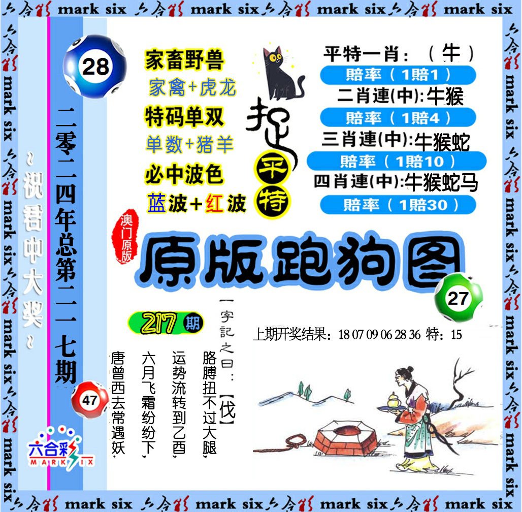 2024217期原版跑狗图