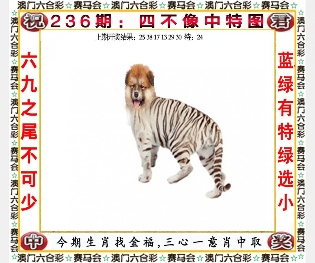 2024236期四不像中特图