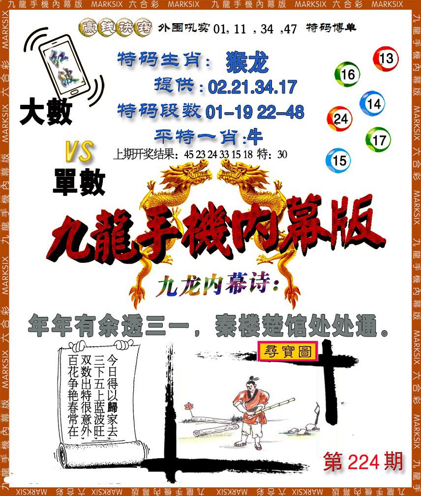2024224期手机内幕