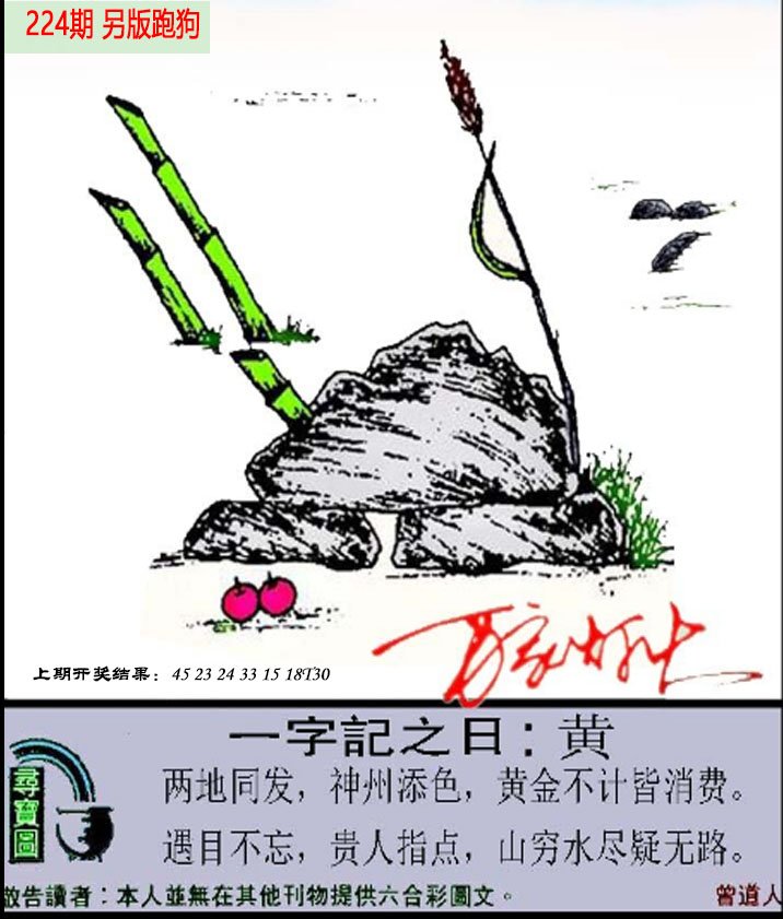 2024224期澳门跑狗另版