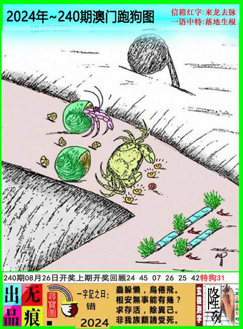 2024240期澳门跑狗无痕版