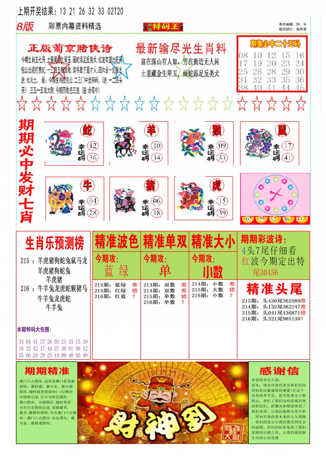 2024216期特码王B