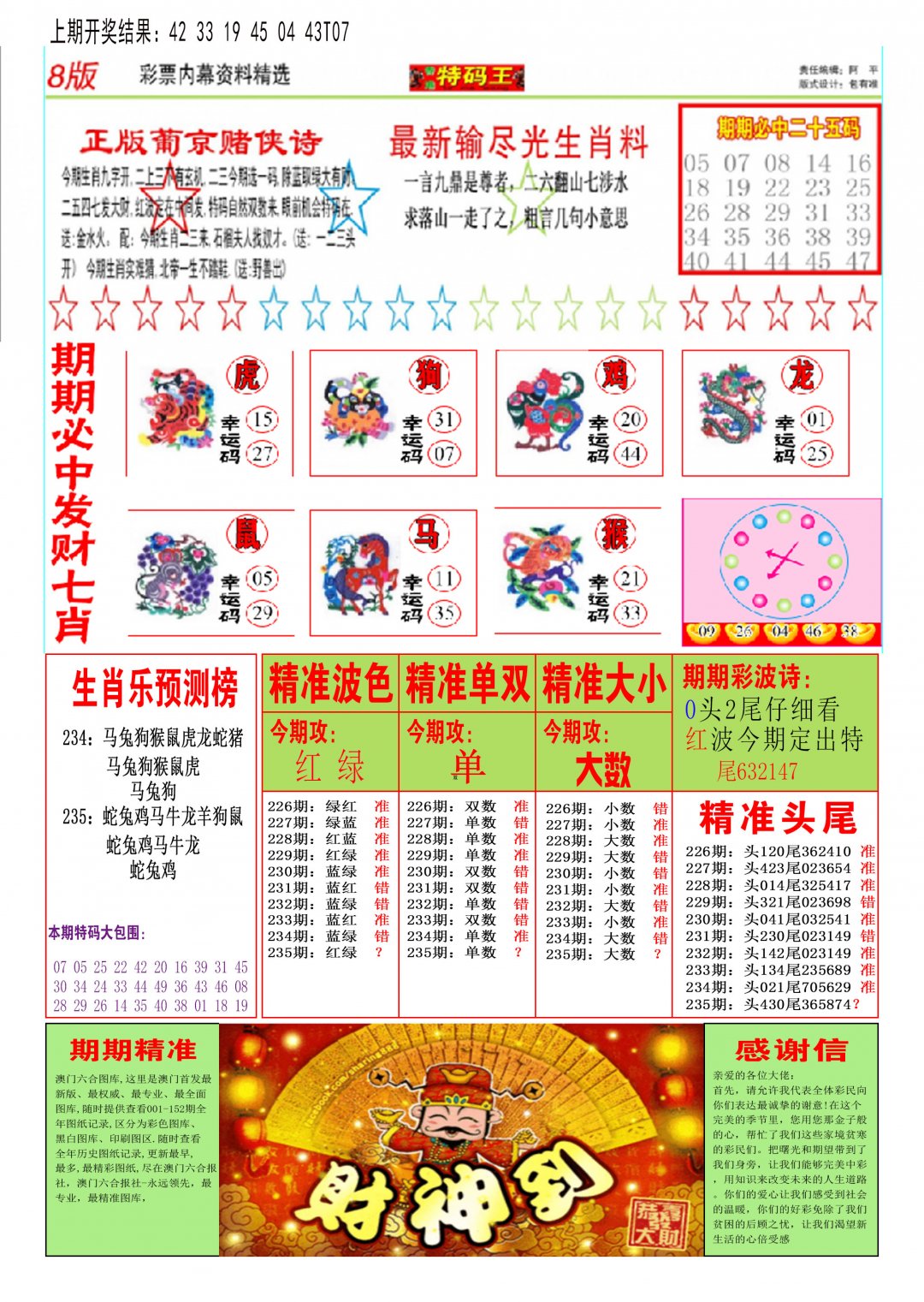 2024235期特码王B