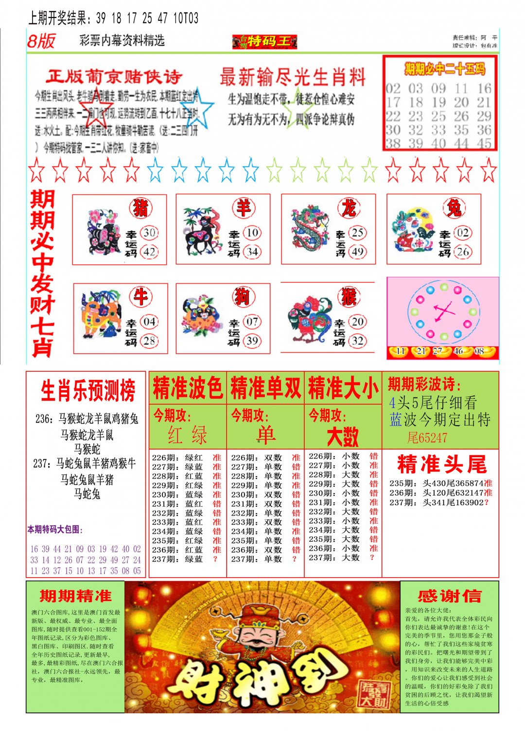 2024237期特码王B