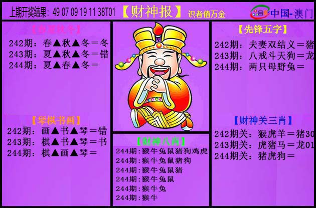 2024244期紫财神