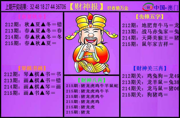 2024215期紫财神