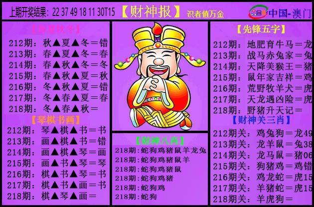 2024218期紫财神
