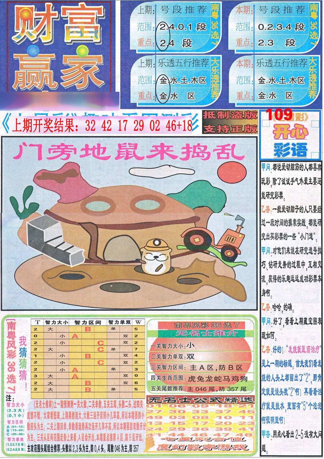 2024239期财富赢家（七星彩）