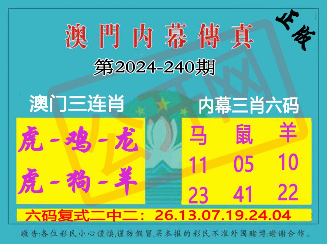 2024240期内幕传真三肖版