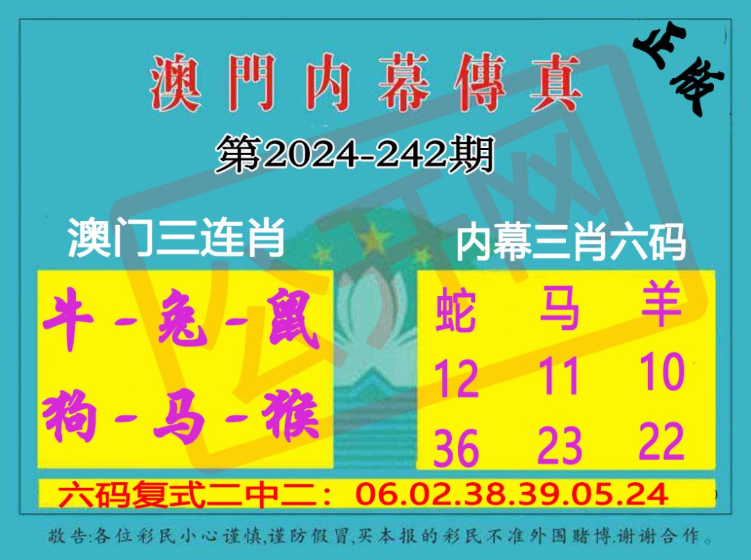2024242期内幕传真三肖版