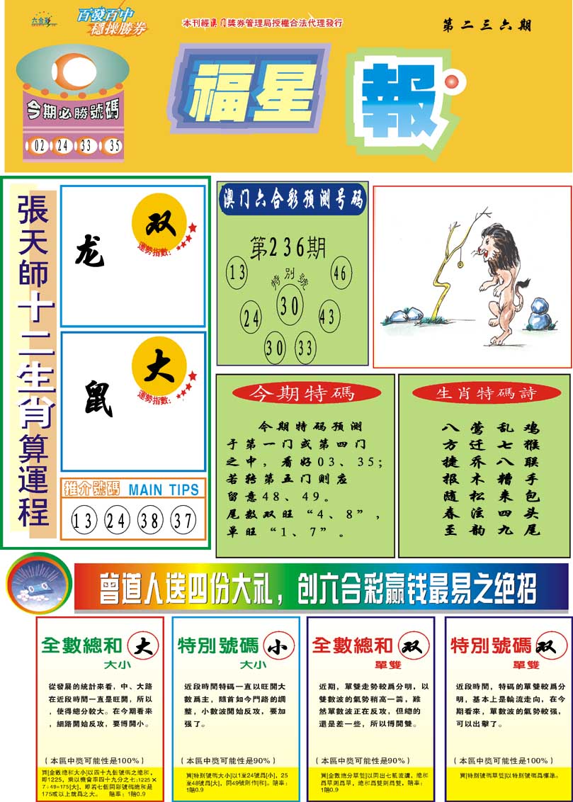 2024236期福星报