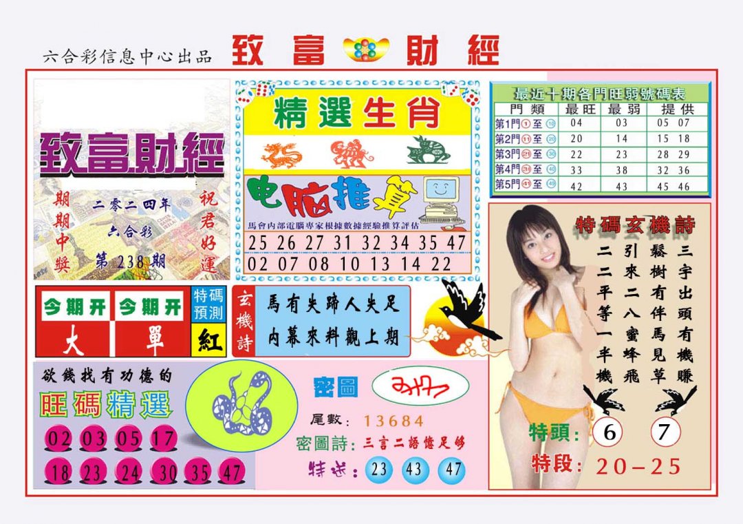 2024238期致富财经