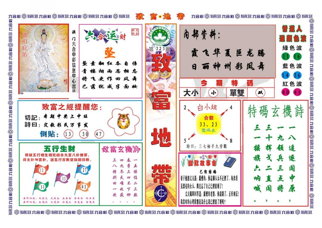 2024223期致富地带