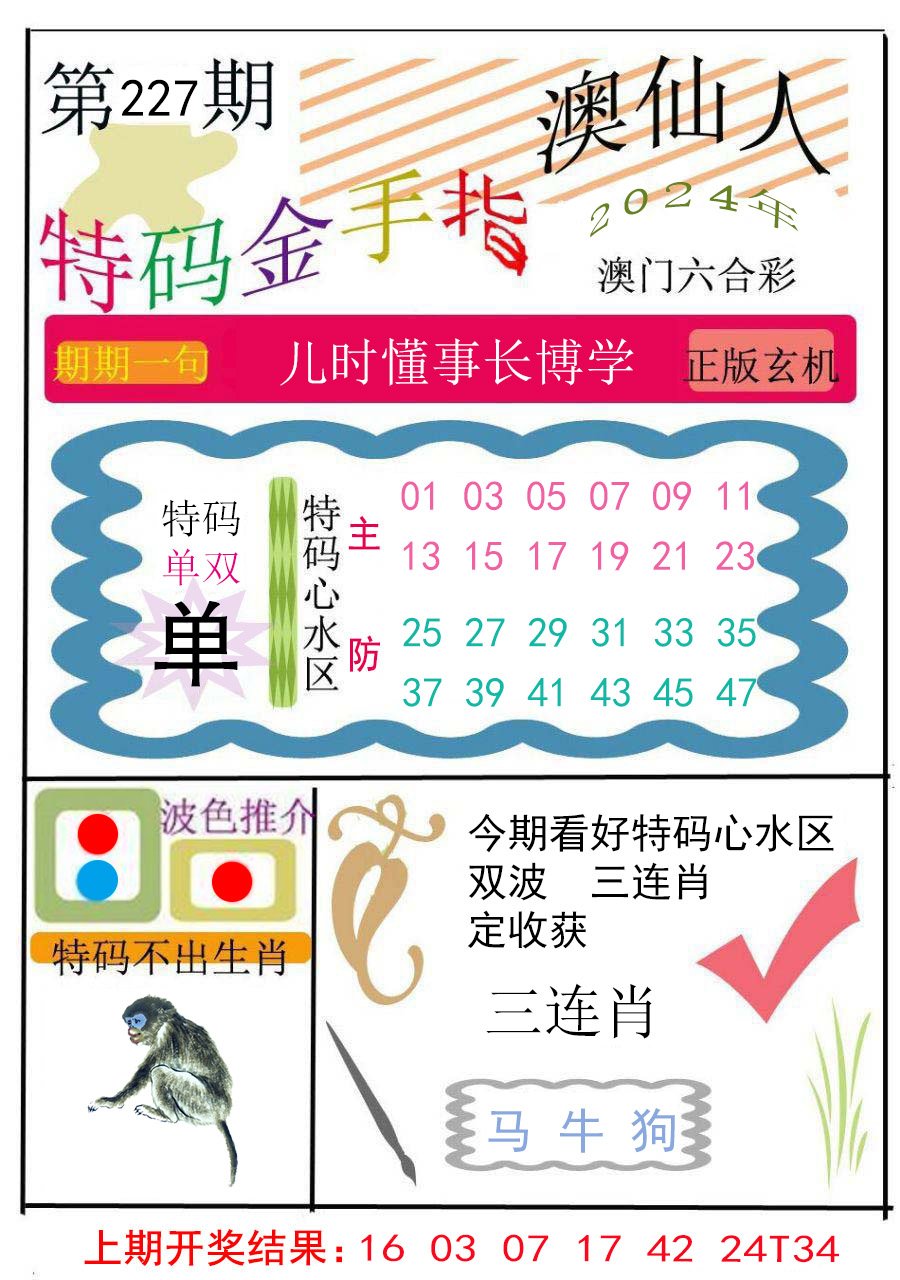 2024227期特码金手指