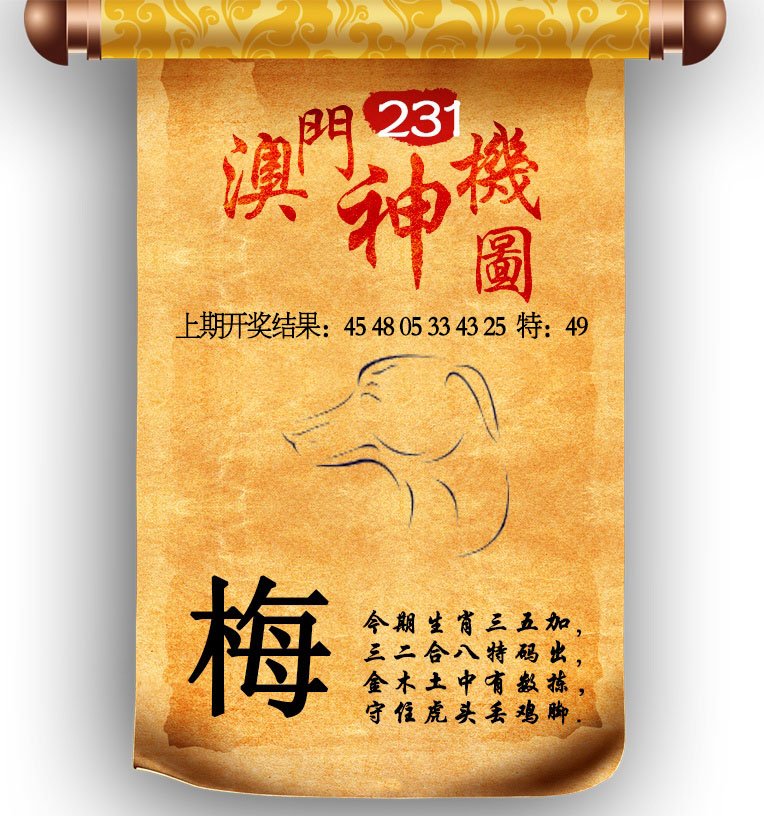 2024231期澳门神机图