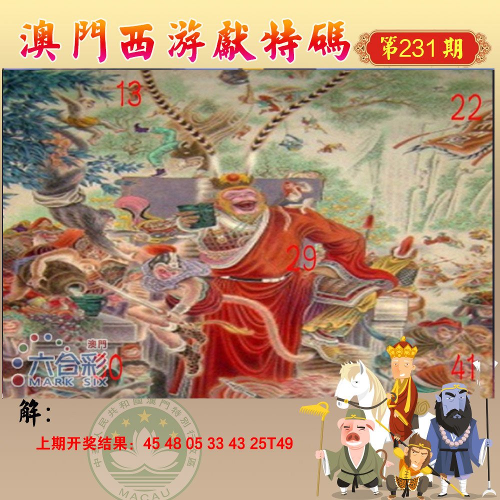 2024231期西游献码