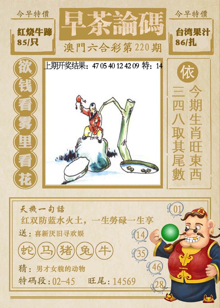 2024220期早茶论码