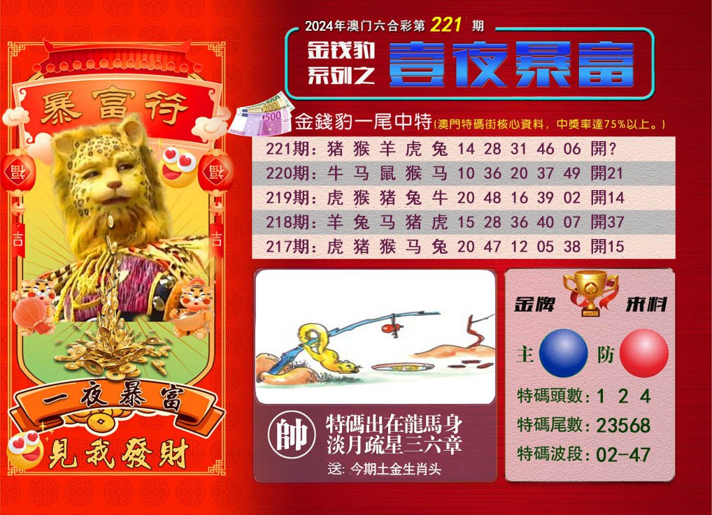 2024221期一夜暴富