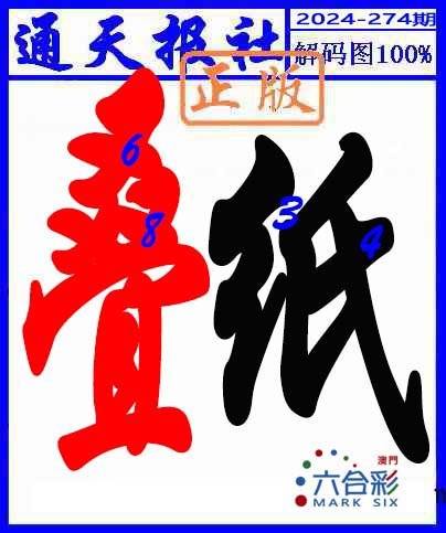 2024274期解码图