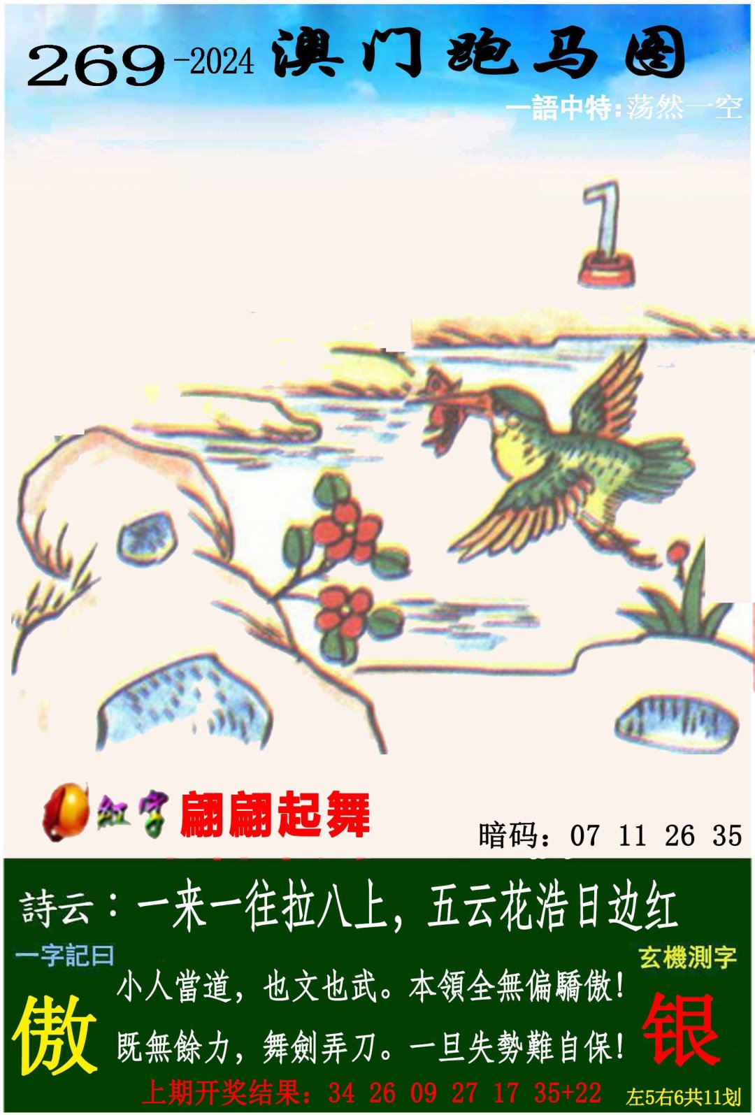 2024269期跑马图