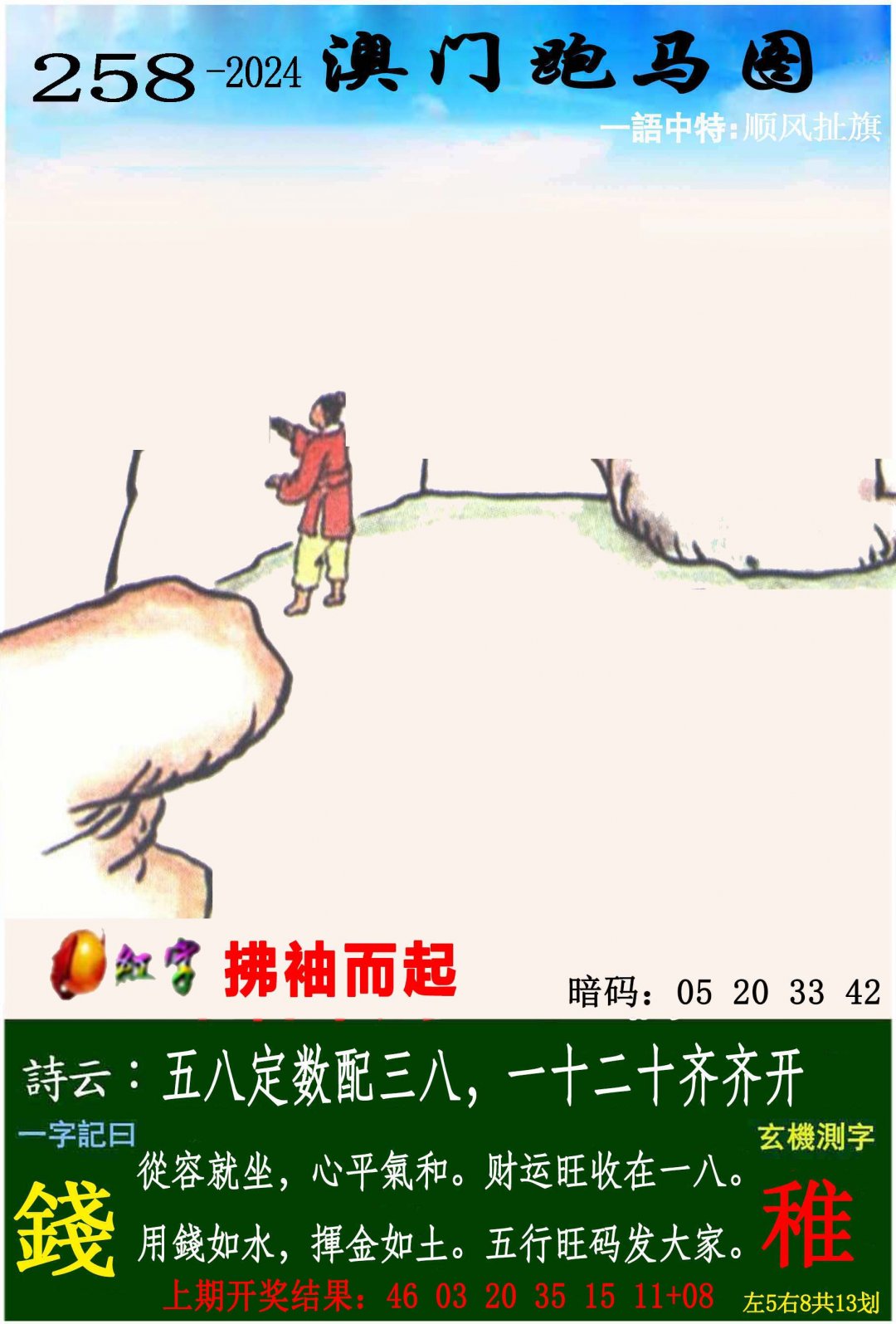 2024258期跑马图