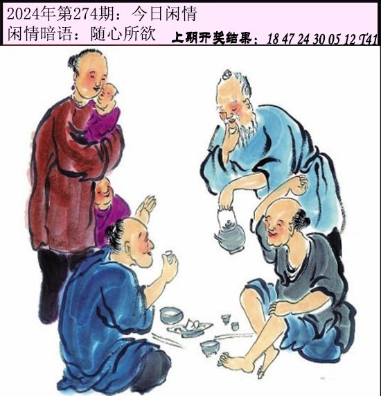 2024274期今日闲情