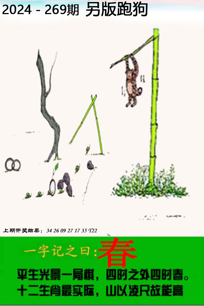 2024269期另版跑狗图