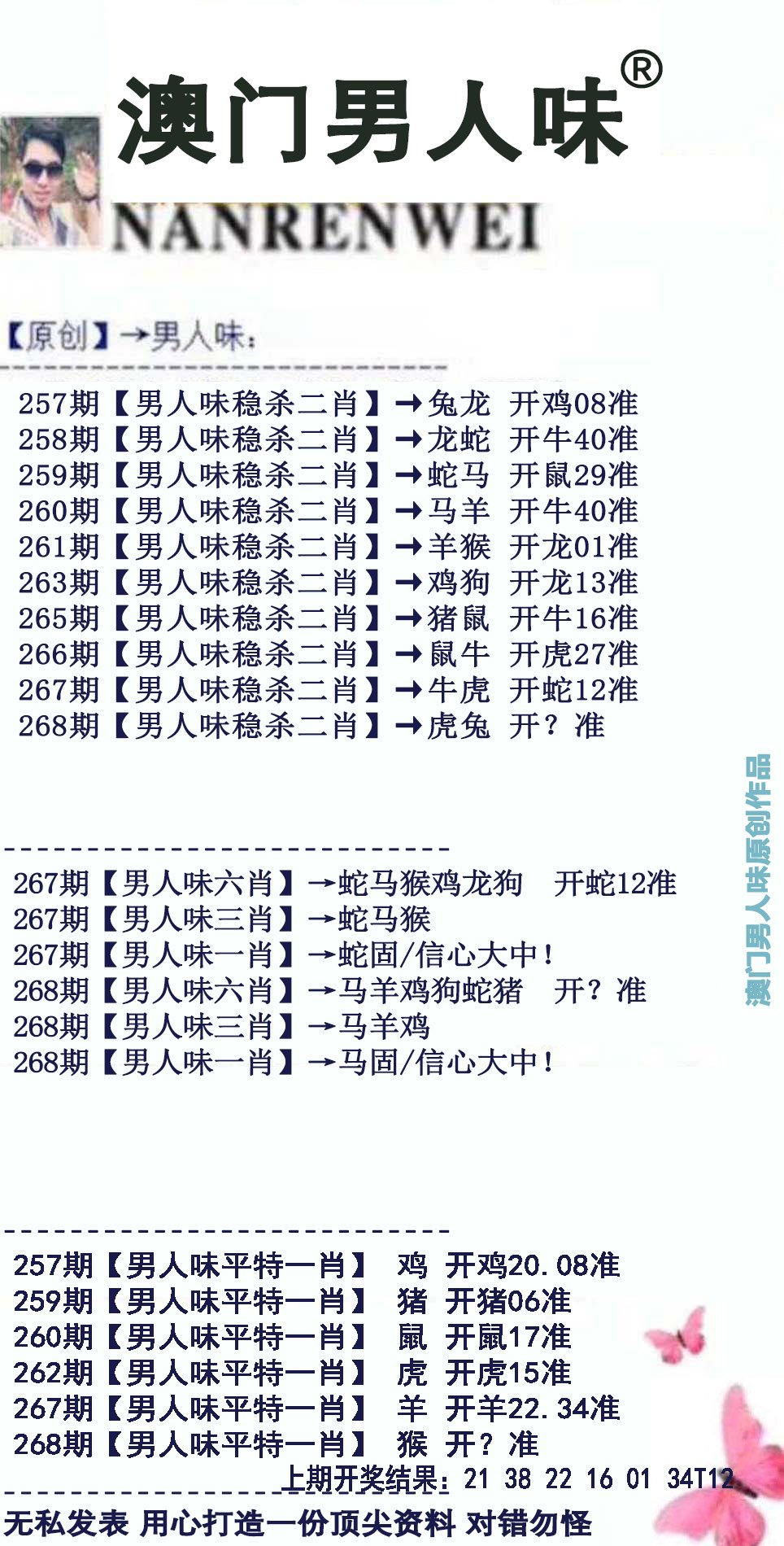 2024268期男人味