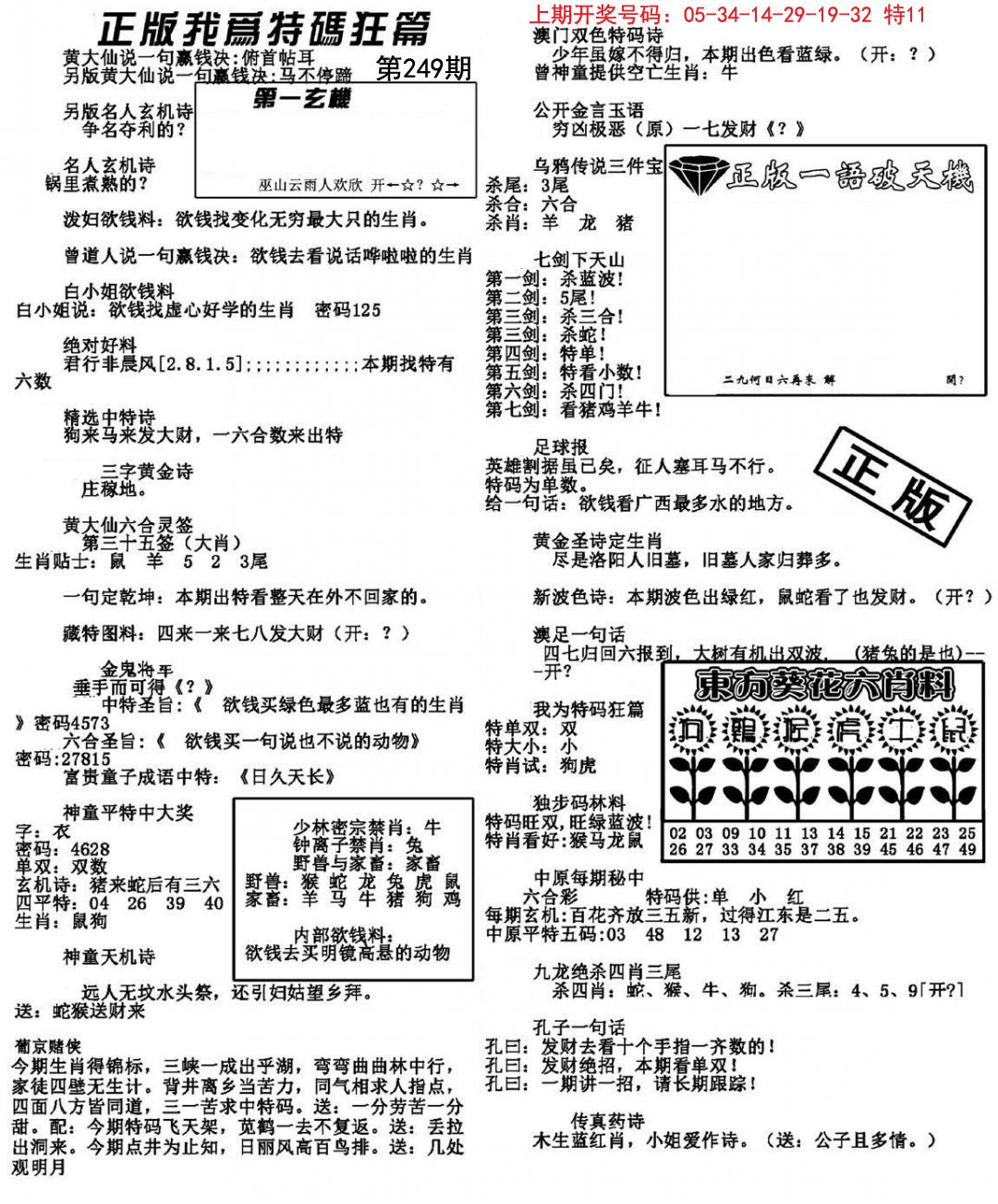 2024249期我为特码狂篇
