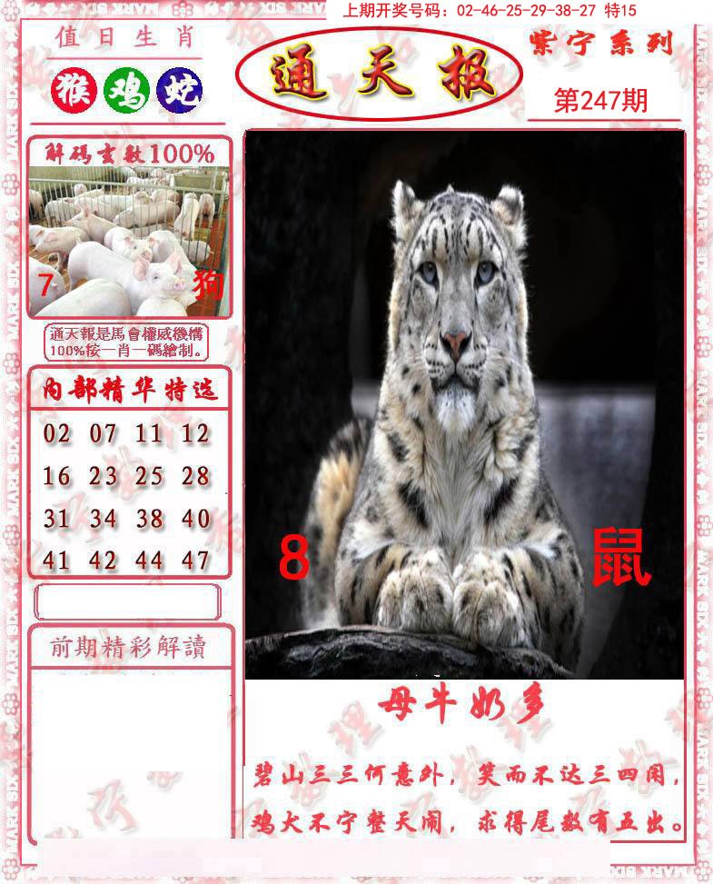 2024247期救通报