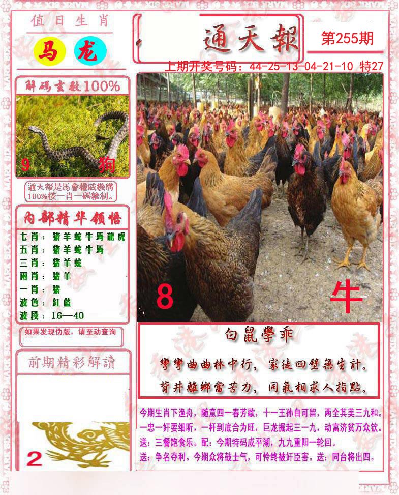 2024255期马经通天报