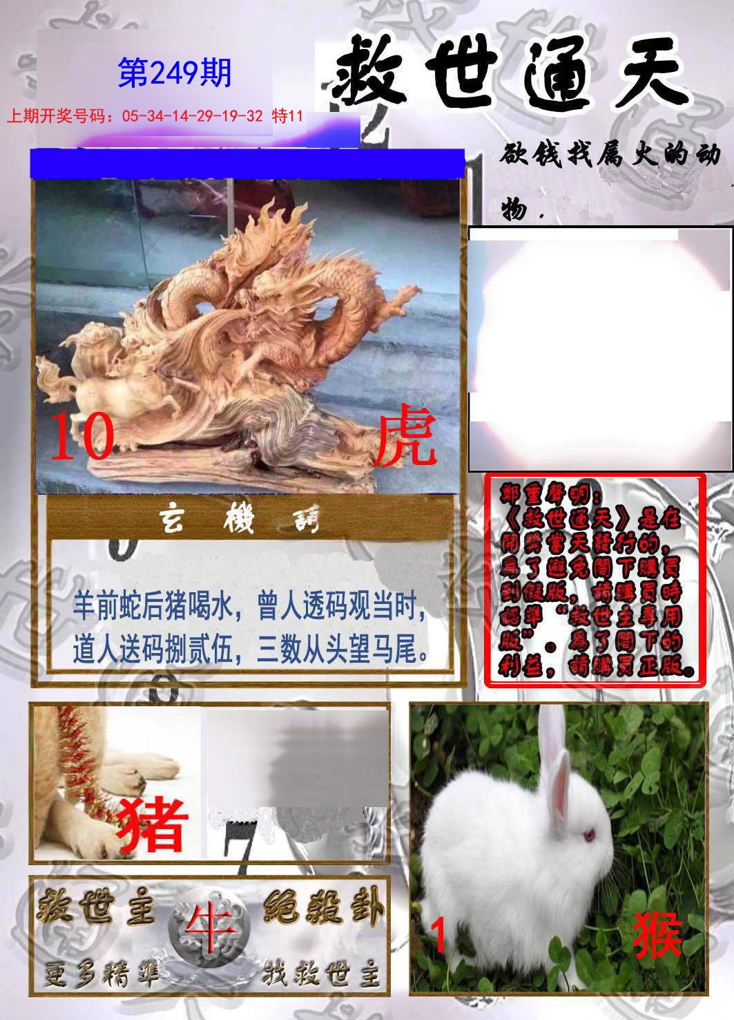 2024249期救世通天报