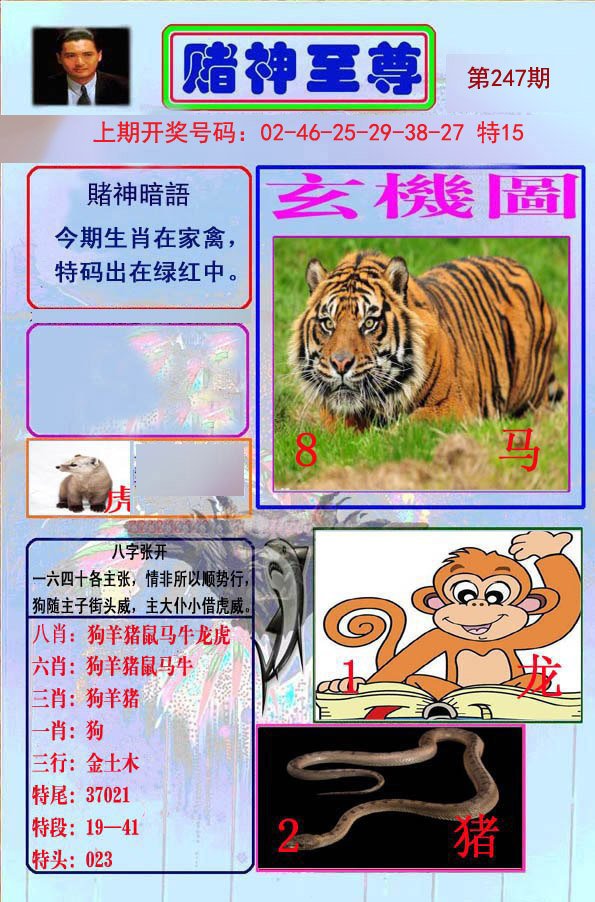 2024247期赌神至尊