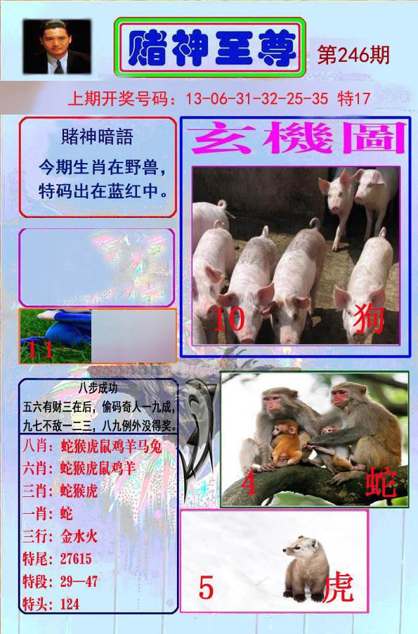 2024246期赌神至尊
