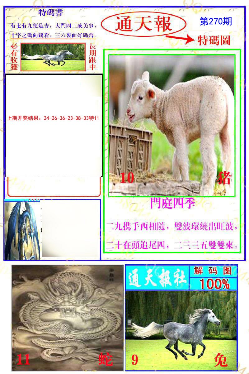 2024270期通天特解图