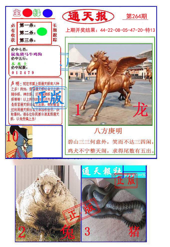 2024264期通天杀波图1
