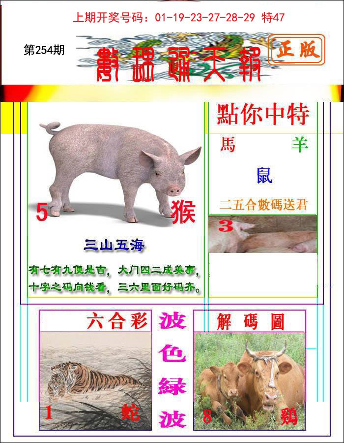 2024254期数理通天