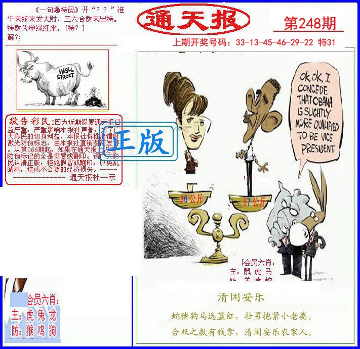 2024248期另通天报