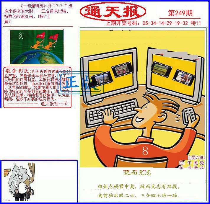 2024249期另通天报