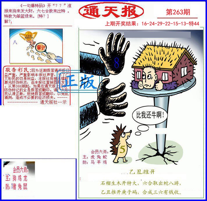 2024263期另通天报