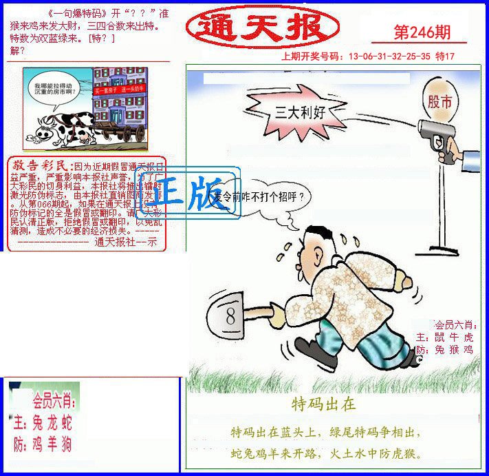 2024246期另通天报