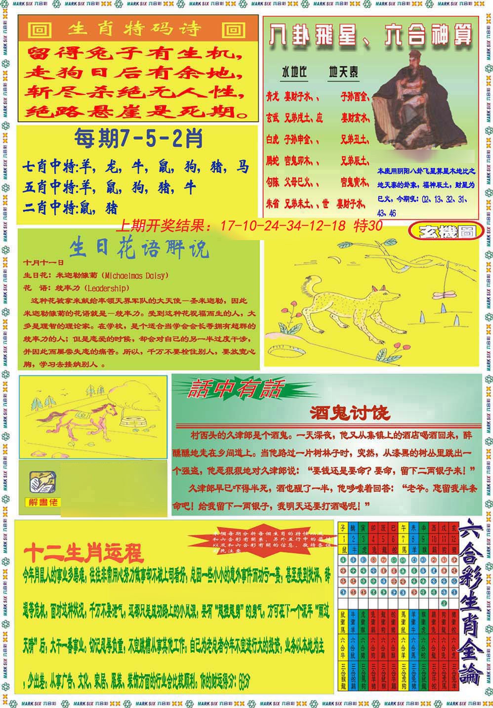 2024273期九龍马经B(推荐)