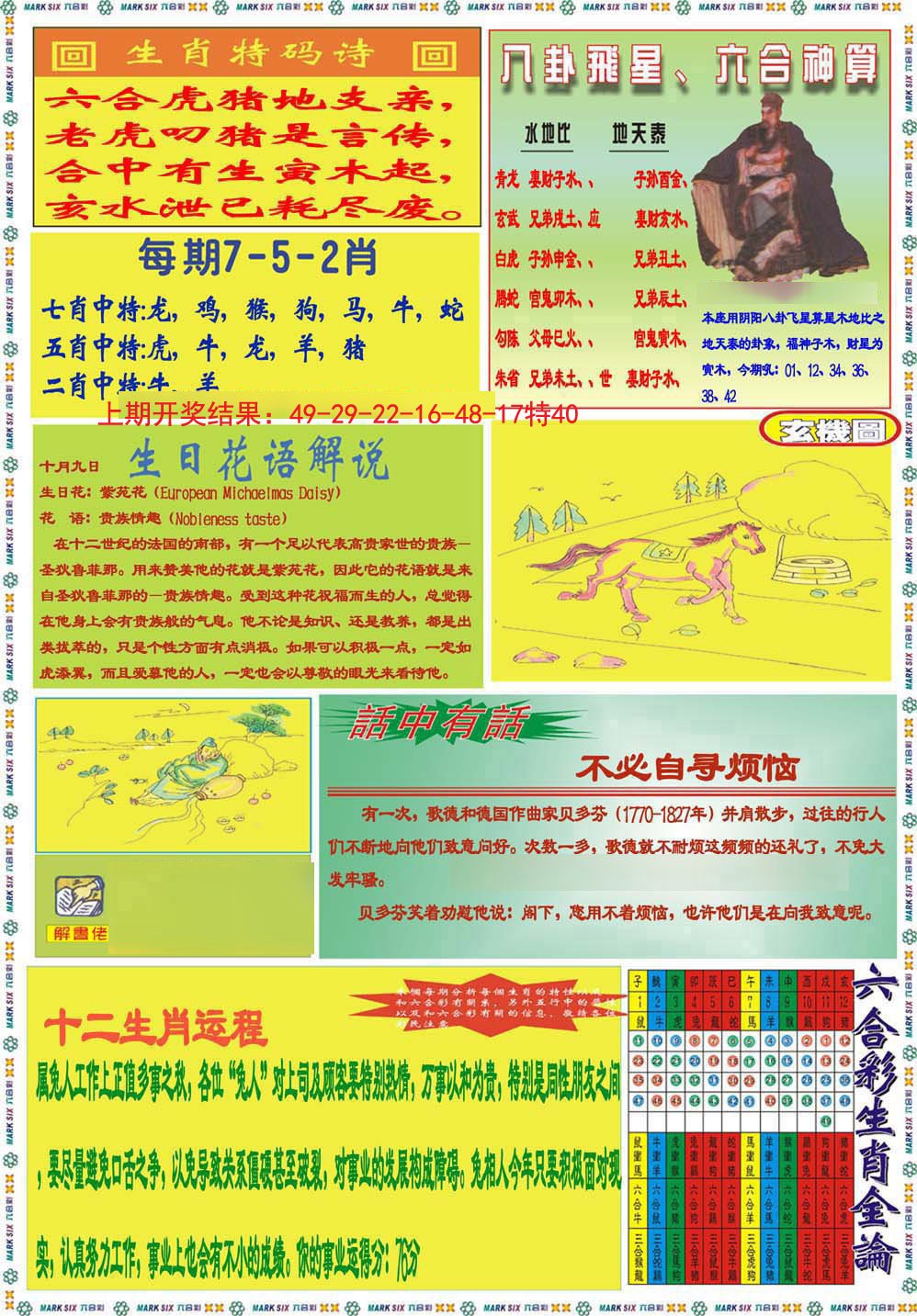 2024272期九龍马经B(推荐)