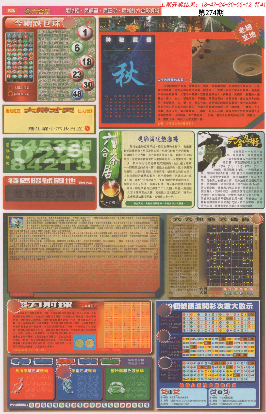 2024274期六合皇D