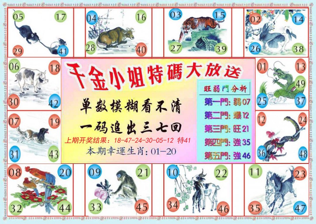 2024274期千金小姐B版