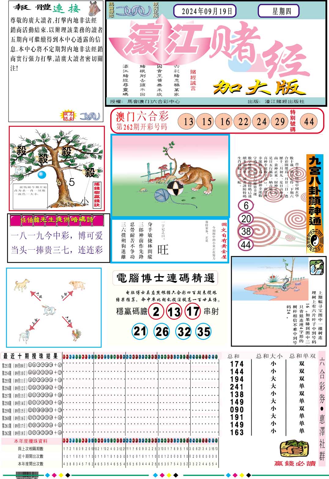 2024263期濠江赌经A加大版